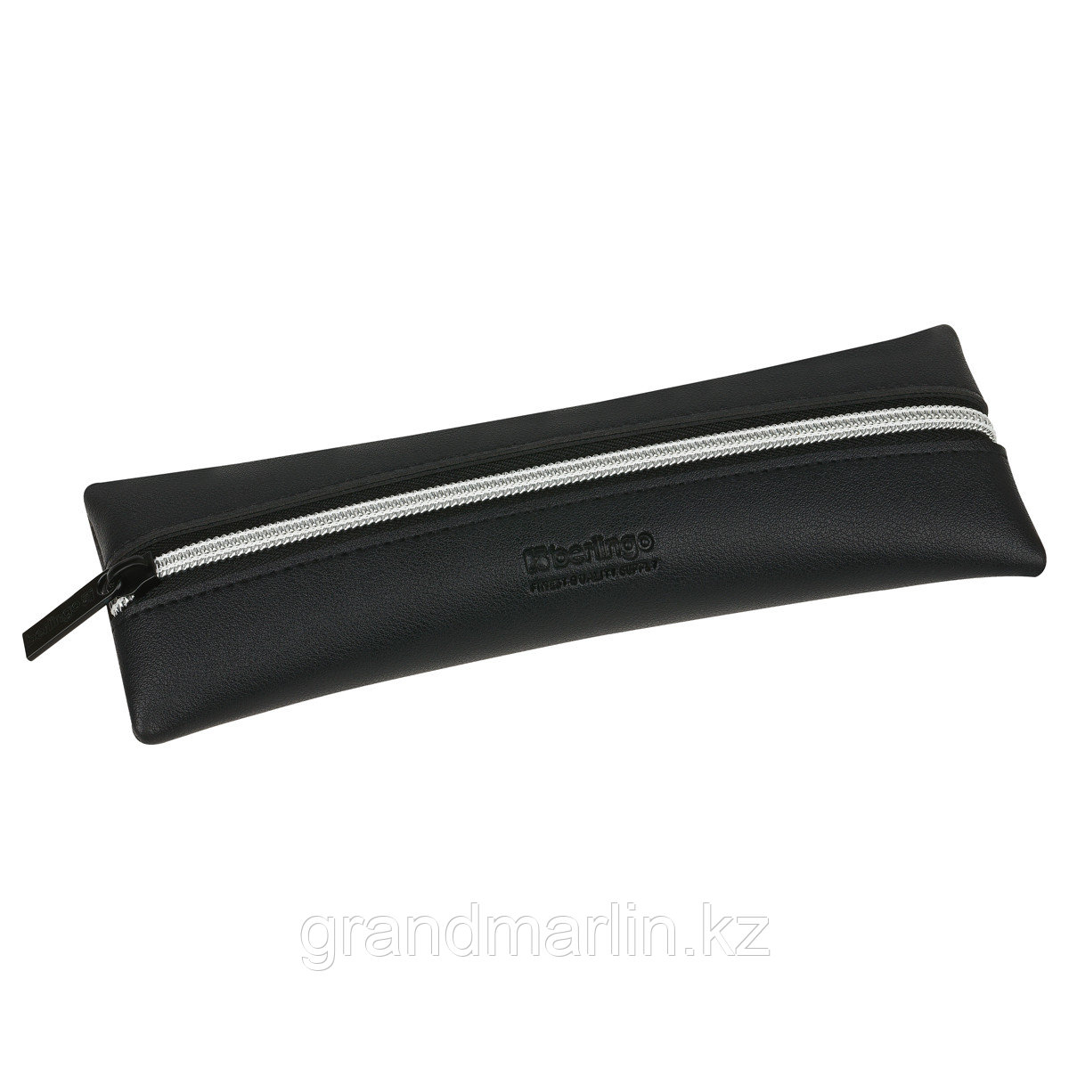 Пенал 1 отделение, 200*70 Berlingo "Original black", экокожа, фото 1