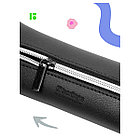 Пенал 1 отделение, 200*70 Berlingo "Original black", экокожа, фото 5