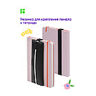 Пенал 1 отделение, 200*70 Berlingo "Original black", экокожа, фото 6