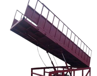 Мобильная погрузочная платформа для погрузки животных