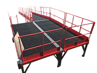 Мобильная погрузочная рампа комбинированная (гидравлический пандус)