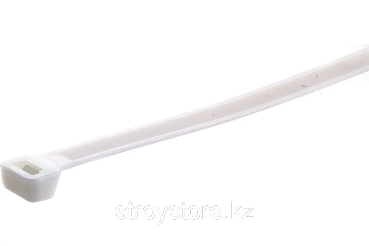 Стяжки кабельные белые, 50 шт, нейлон РА66, ЗУБР Профессионал КС-Б1 12 x 750 мм