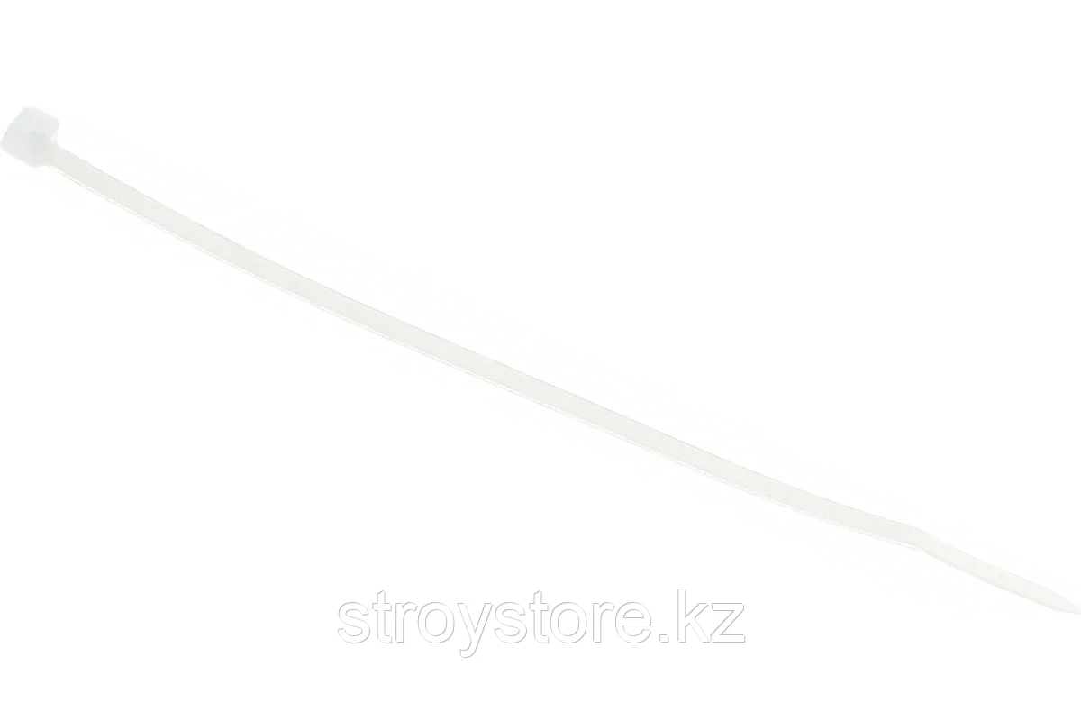 Кабельные стяжки белые, 100 шт, нейлон РА66, ЗУБР Профессионал КС-Б1 3.6 x 150 мм
