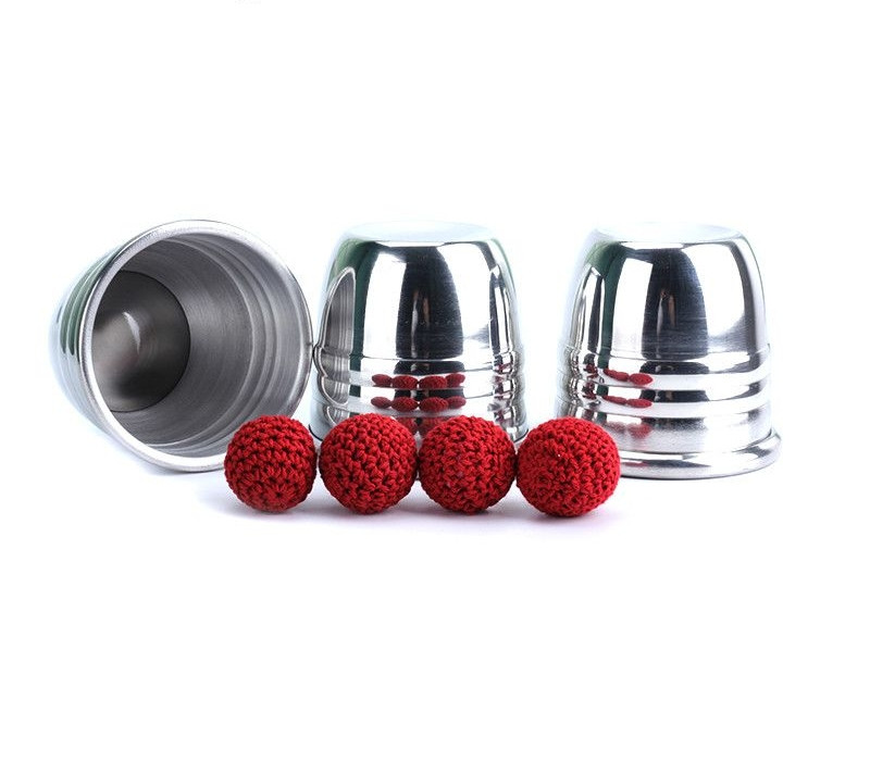 Cups and balls серебряный