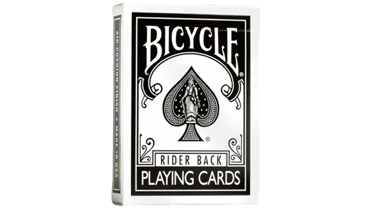 Bicycle Rider back black