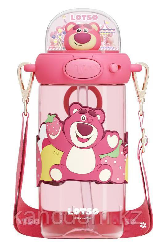 Бутылка для воды «Lotso Disney под крышкой» 650мл D-2001L