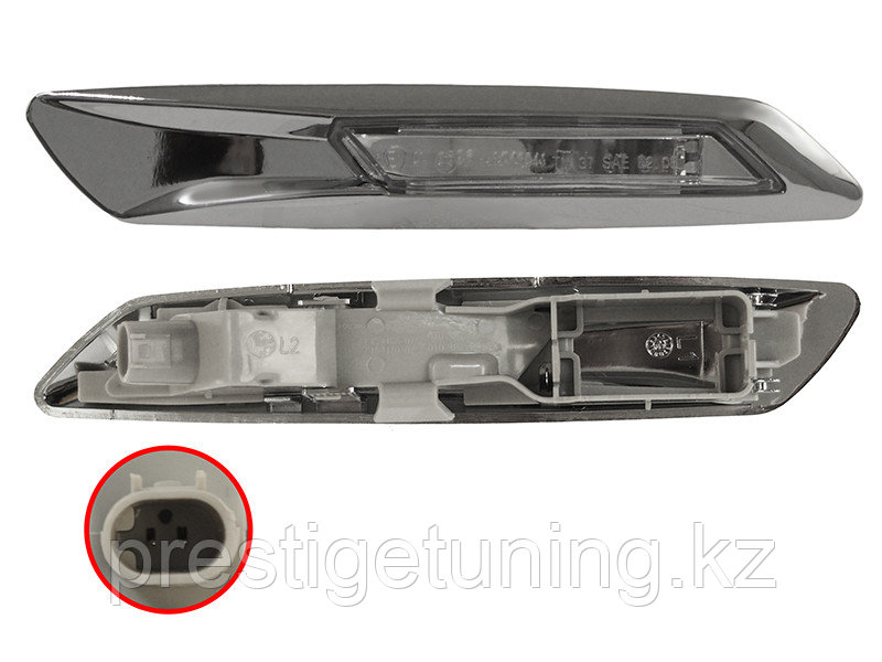 Поворотник в крыло левая (L) на Bmw 5-Series 2009-13 (SAT)