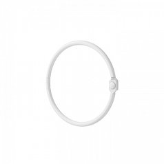 Набор колец для шторы в ванную комнату, металл, белый матовый, IDDIS, RM02WHOi15