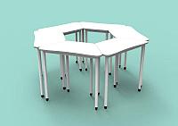 Комплект модульный .ученическая парта