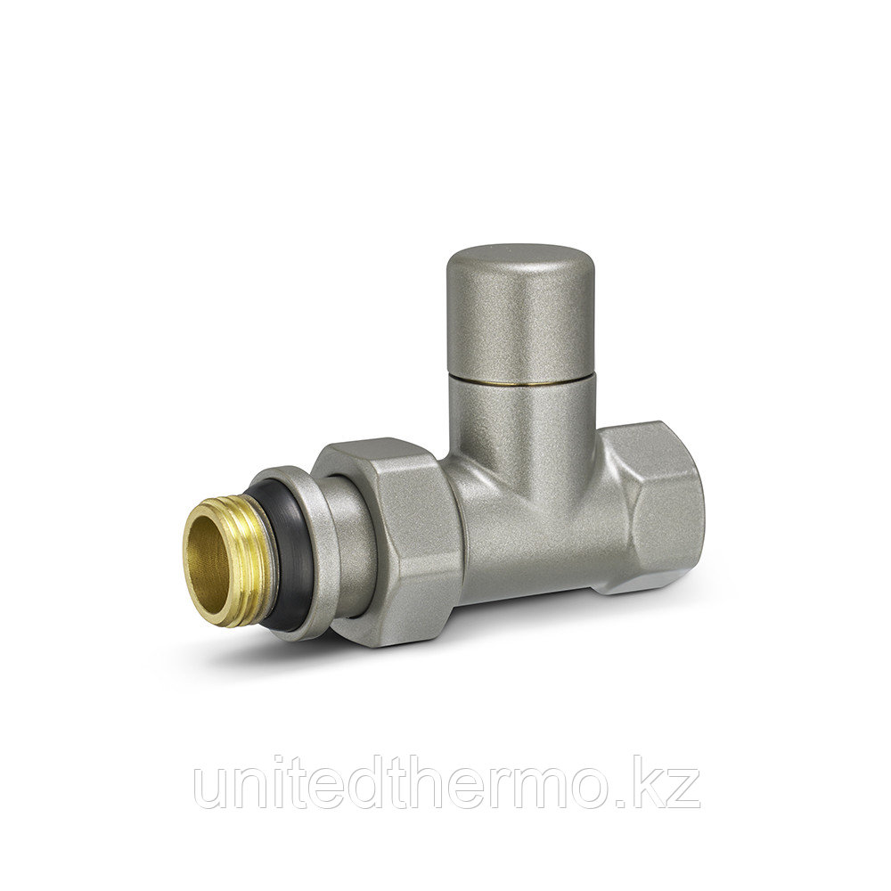 Ручной прямой, 1/2" радиаторный клапан, серия VMDV02, серый