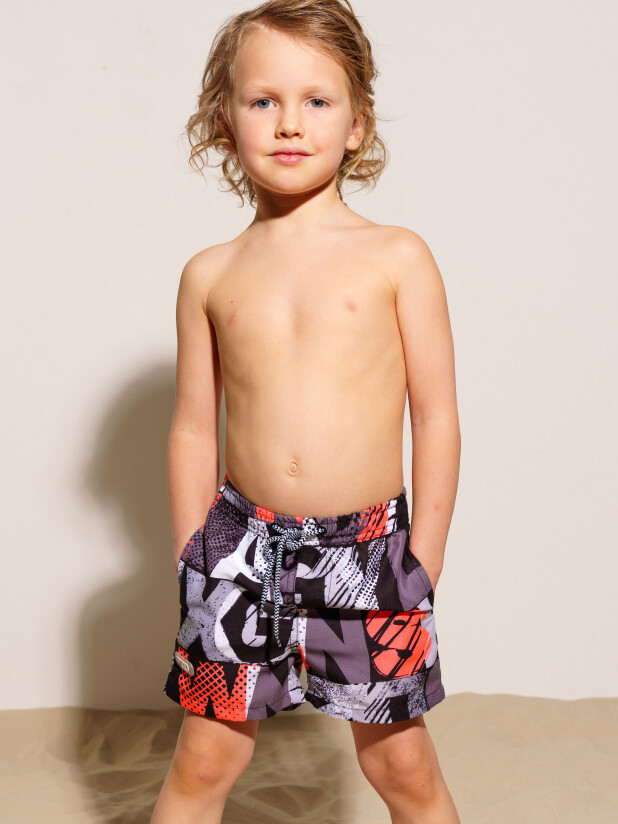 Плавки-шорты пляжные детские PlayToday The letters, фото 1