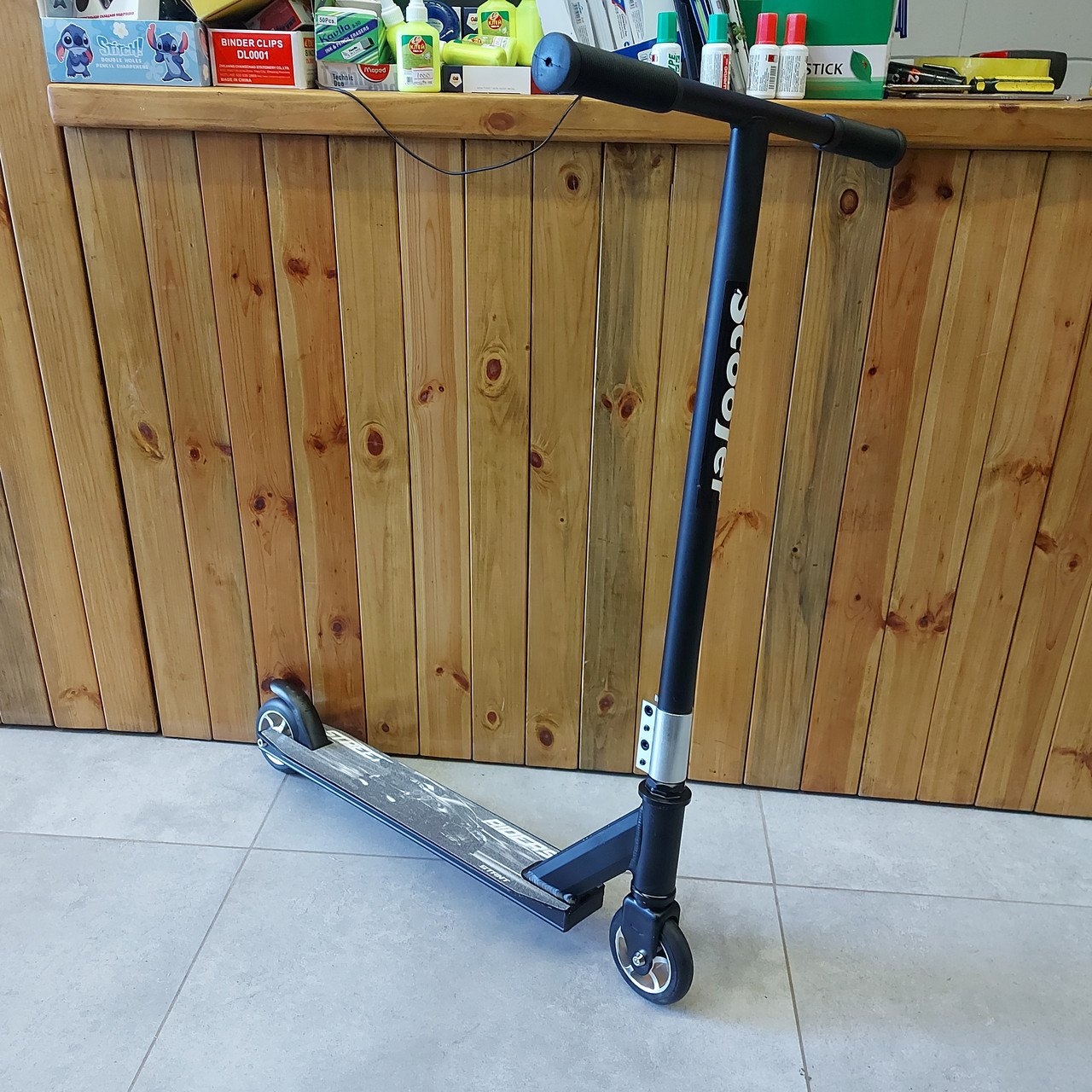Трюковый самокат "Scooter". Трюковой. Тэшка. Т-образный руль. Street Rider Stant.