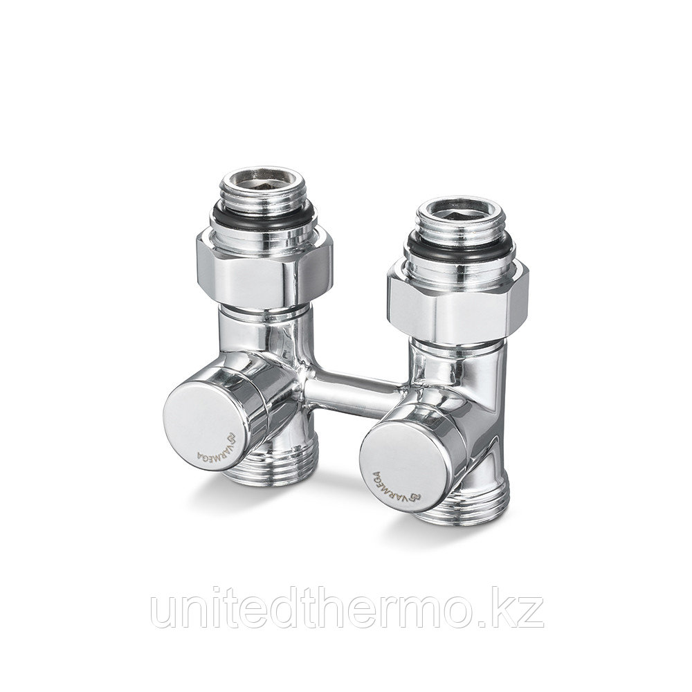Узел прямой, 1/2"х3/4"EK нижнего подключения, серия VMDV21, хром