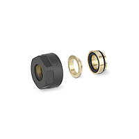 Резьбозажимное соединение, D15 х 3/4"EK, черный
