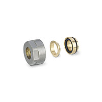 Резьбозажимное соединение, D15 х 3/4"EK, серый