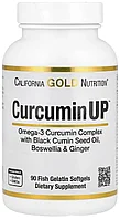 Куркумин California Gold Nutrition БАД Curcumin UP Omega-3 90 капсул