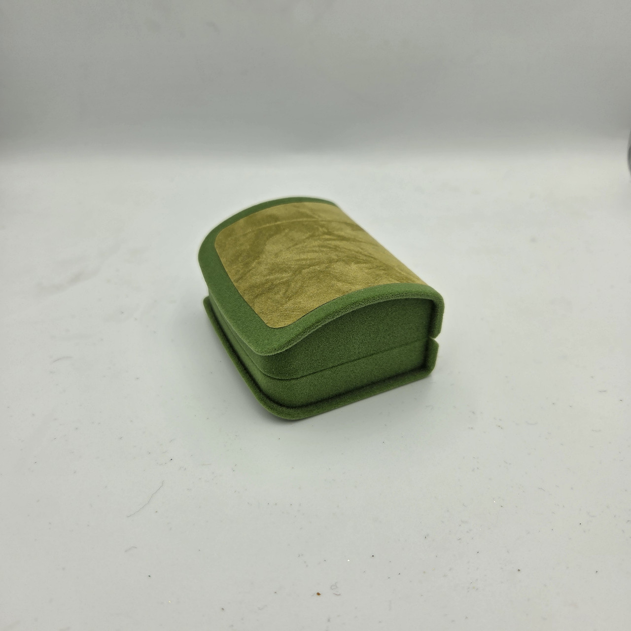 Ювелирная шкатулка для кольца зеленая, фото 1