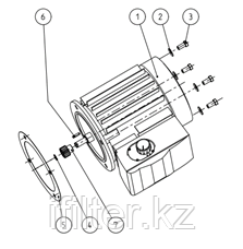 313944	Электродвигатель FC 400V N1 привод 257	Aliva-257