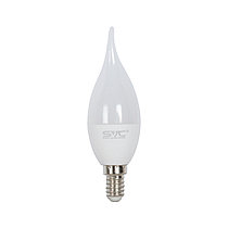 Лампа светодиодная SVC LED CB35-7W-E14-3000K Свеча на ветру Тёплый