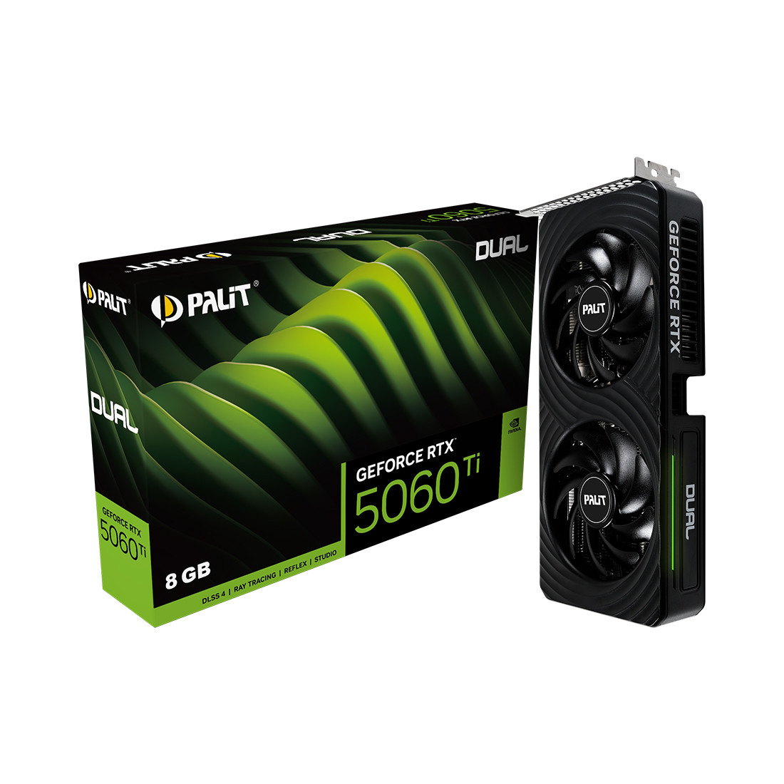 Видеокарта PALIT RTX5060Ti DUAL 8G (NE7506T019P1-GB2062D), фото 1