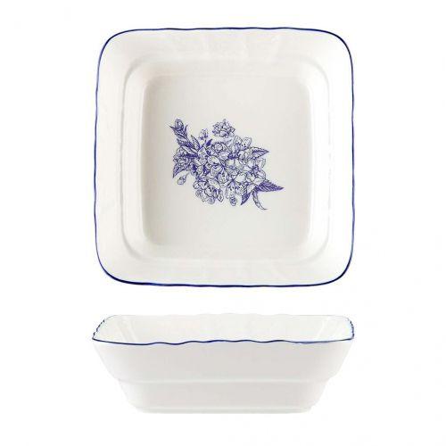 Салатник квадратный 25*25 см, р=9 см, коллекция Sea Flower P.L.