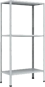 Стеллаж металлический Титан МС-500, 1500x1000x400