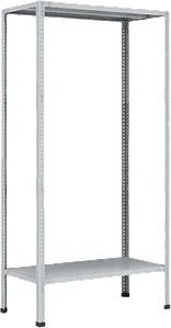 Стеллаж металлический Титан МС-500, 1800x1000x600
