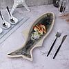 Блюдо Рыба 47*15*3,5 см,керамика Frutti di Mare P.L., фото 2