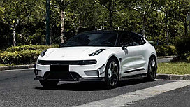 Карбоновый обвес для Zeekr 001 2024+ Зикр Капот Спойлер Губа переднего бампера Диффузор