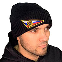 Шапка вязаная на флисе МЧС