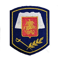 Шеврон Кадетское образование (Герб) ,синий