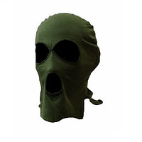 Подшлемник хб с 3 отверстиями олива