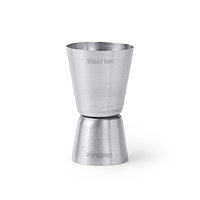 Мерный стакан из нержавеющей стали CARDU, серебро