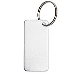 Брелок из переработанного алюминия Convert, серебро, фото 2