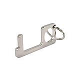 Брелок Stop Bacteria, серебристый, фото 2