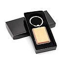 Брелок Woody S(прямоугольник), натуральный, фото 2