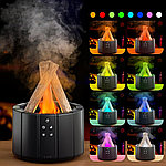 Светодиодный USB увлажнитель-аромадиффузор Bonfire с пультом Д/У, черный, фото 6