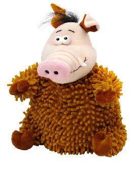 МЯГКАЯ ИГРУШКА МОЧАЛКИН , коричневый, фото 1