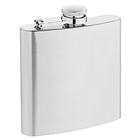 Фляжка Drink, серебристый