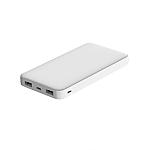 Внешний аккумулятор Polus, 10000 Mah, софт-тач покрытие, белый, фото 2