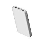 Внешний аккумулятор Polus, 10000 Mah, софт-тач покрытие, белый, фото 5