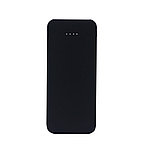 Внешний аккумулятор Arrida 5000mAh, с покрытием Baby skin, черный, фото 3