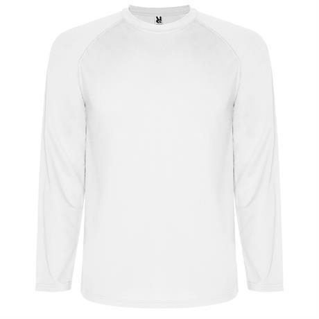 Спортивная футболка MONTECARLO L/S мужская, белый, фото 1