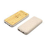 Внешний аккумулятор Tambuko с беспроводной зарядкой, 10000 mAh, белый, фото 2