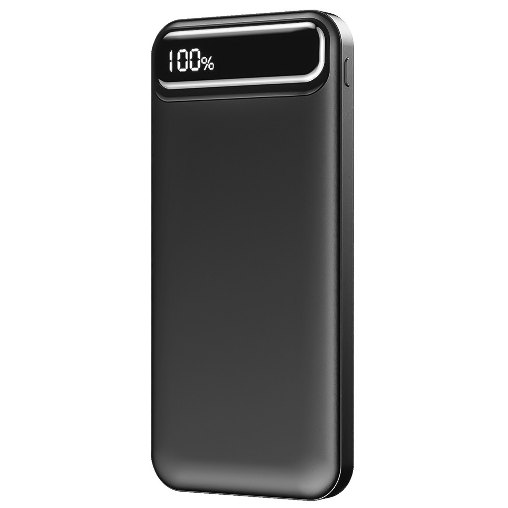 Внешний аккумулятор Groovy 10000 Mah с быстрой зарядкой, черный, фото 1