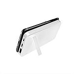Внешний аккумулятор gPro QI, с беспроводной зарядкой 10000 mAh, белый, фото 4