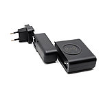 Внешний аккумулятор Gemini с беспроводной зарядкой и сетевым адаптером, 10000 mAh, черный, фото 4