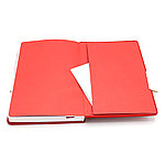 Блокнот A5 Veles в твёрдом переплёте, красный, фото 3