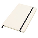 Блокнот из переработанных тетрапак в твёрдом переплёте Rebirth, серый, фото 2