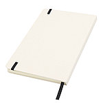 Блокнот из переработанных тетрапак в твёрдом переплёте Rebirth, серый, фото 4